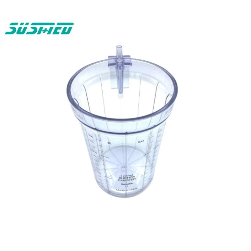 Disposable 1200ml 2000ml Collection Fluid Negative Pressure Suction Liner Bag