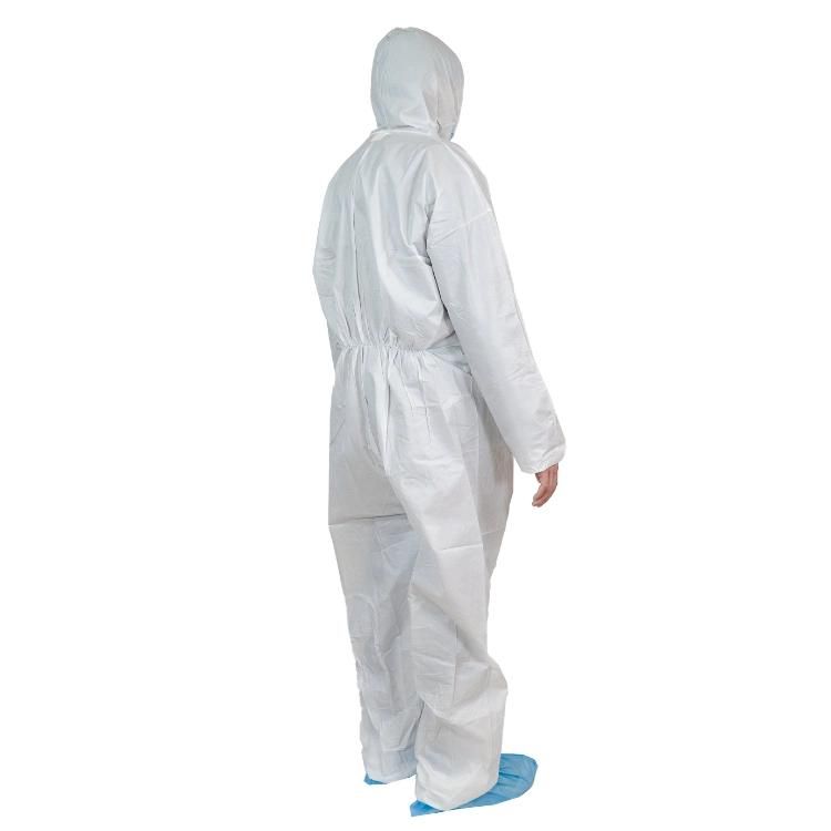 Disposable Coveralls Spp SMS Mf Nonwoven Protective Clothing Workwear