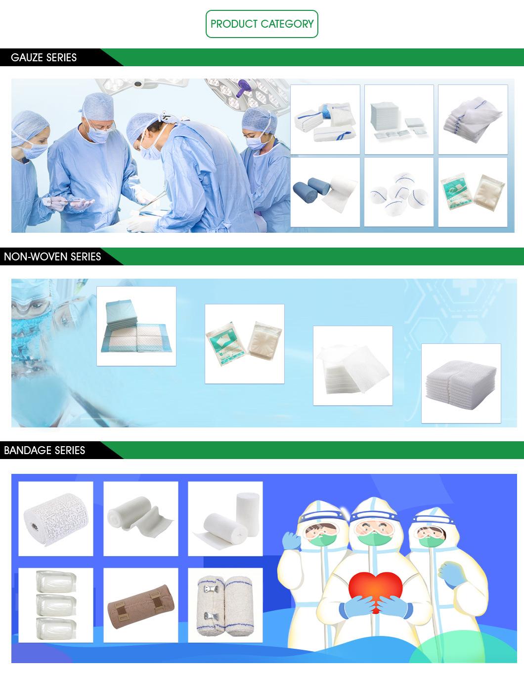 Skin Color High Elastic Bandage with Aluminum Clip