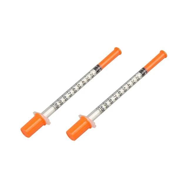 100u/50u Insuline Syringe 1 Ml/0.5ml with Needle