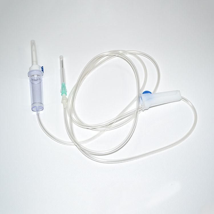 CE Approved Disposable Intravenous IV Infusion Set with Needle