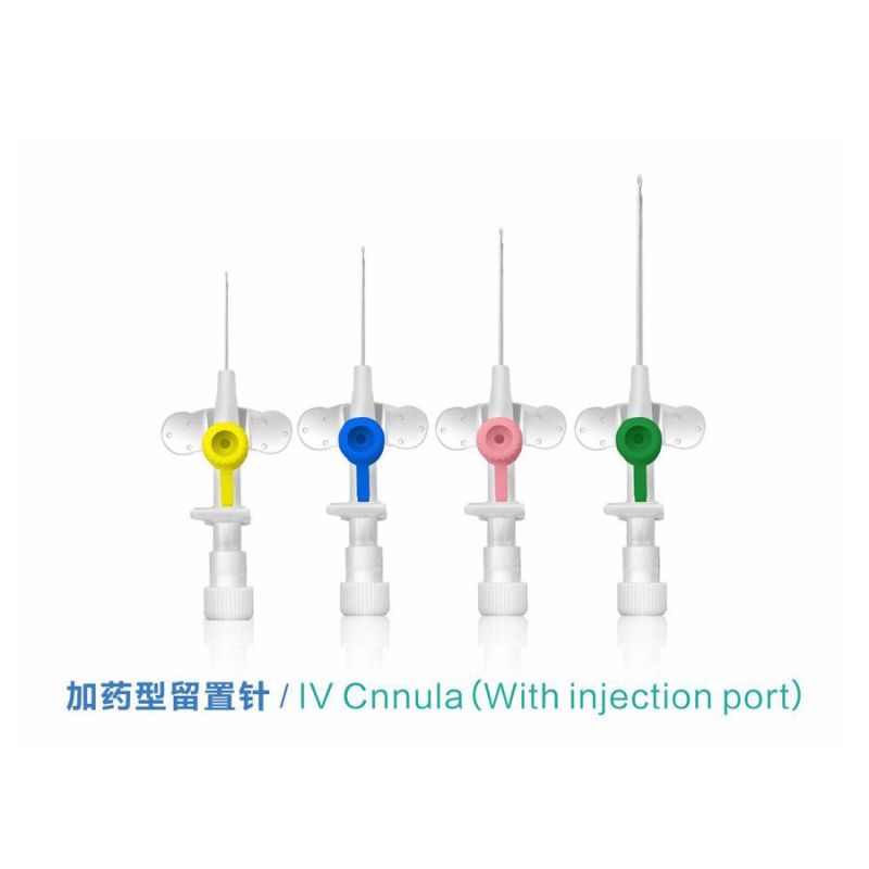 Medical Disposable Pen Type IV Cannula Needle with or Without Wings Valve