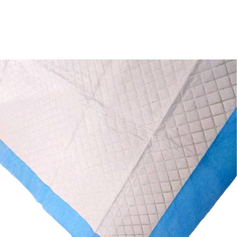 High Medical Absorbent Disposable Adult Blue Disposable Customizable Underpad 60X90 for Inconveniator