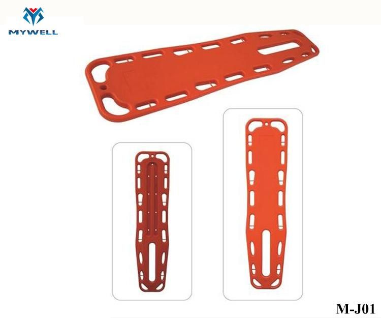 M-J01 Hot Sale Nylon Stretcher/Spine Plastic Back Board Medical Product Stretcher