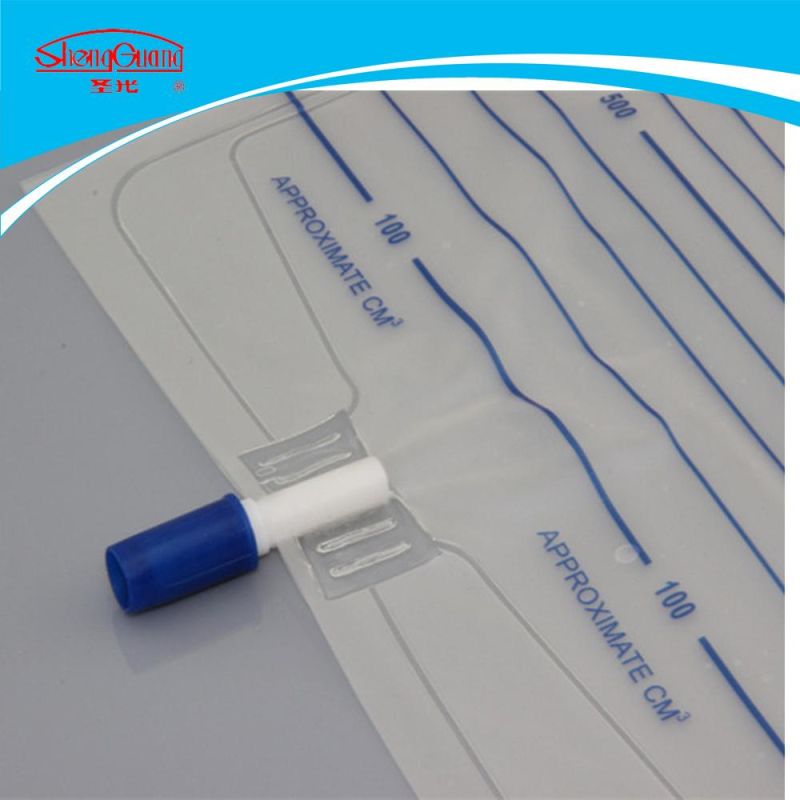 Medical Cross Valve Urine Drainage Bag