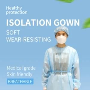 High Quality Disposable Non Woven Surgical Gown Isolation Gown