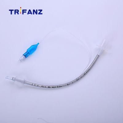 Medical PVC Reinforced Endotracheal Tube High Volume Low Pressure Cuff