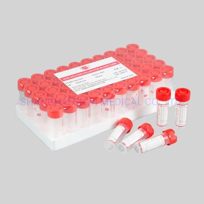 China Medical ESR Blood Collection Tube Add 3.2% or 3.8%Sodium Citrate