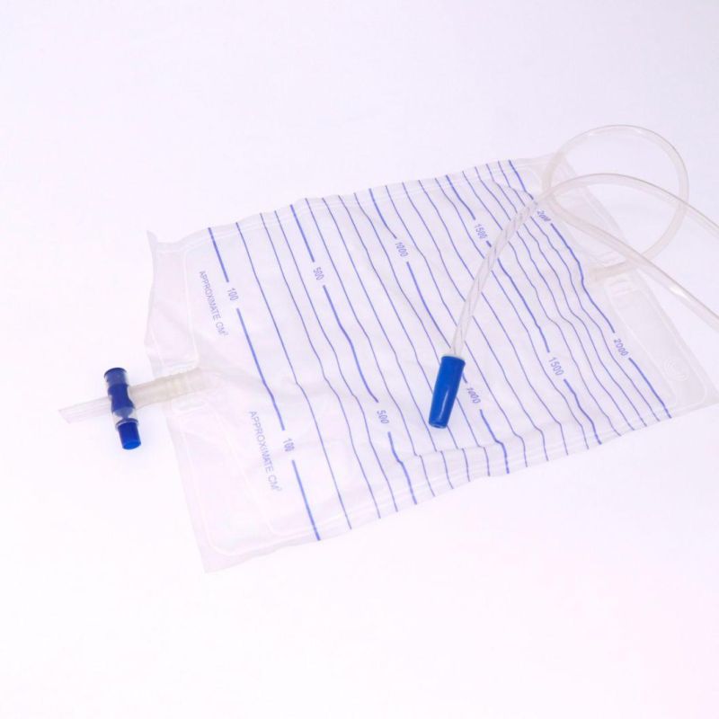 Urine Bag Medical Collector Bag Urine Drainage Bag 2000ml