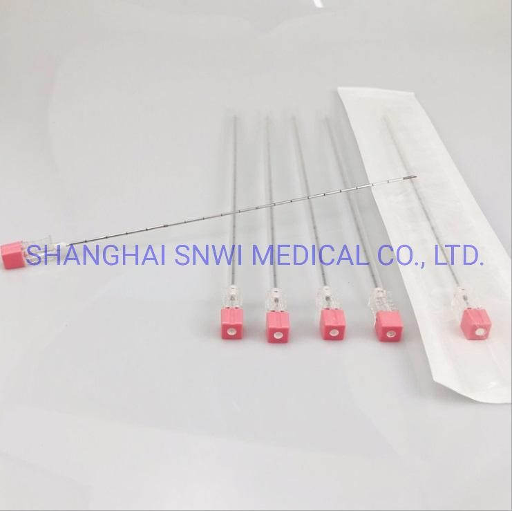 CE&ISO Certificate Medical Disposable Epidural Needle of Made in China