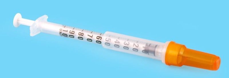 China Supply Medical 1ml Insulin Syringe