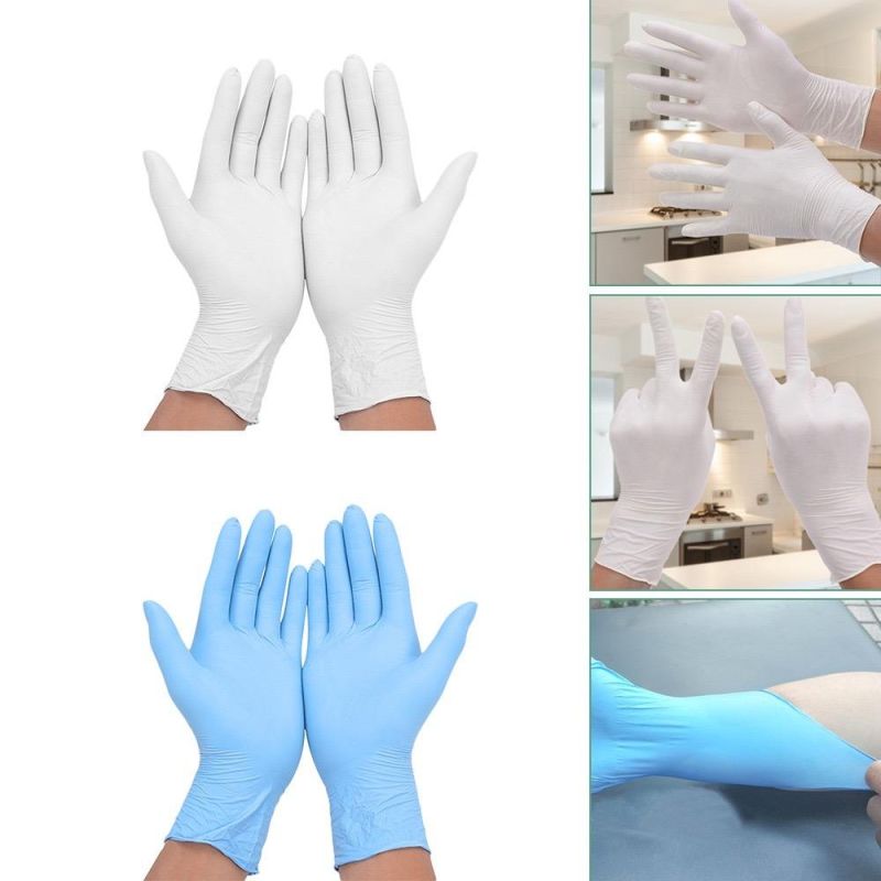 Rubber Powder Free Hospital Medical Grade Disposable Examination Surgical Sterile Latex Gloves