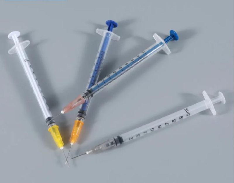 Disposable Sterile Syringe with Needle or W/out Needle CE Approval