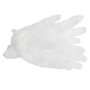 High Elastic Powder-Free Safety Gloves Household Protection 100 PCS/Box High Quality Transparent Cheap PVC Latex Vinyl Gloves for Food