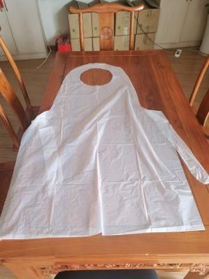 Waterproof Disposable CPE Apron for Hospital