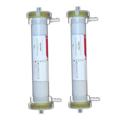 Disposable Medical Filter Fiber Hemodialyzer Dialyzer Low High Flux Hemodialyser