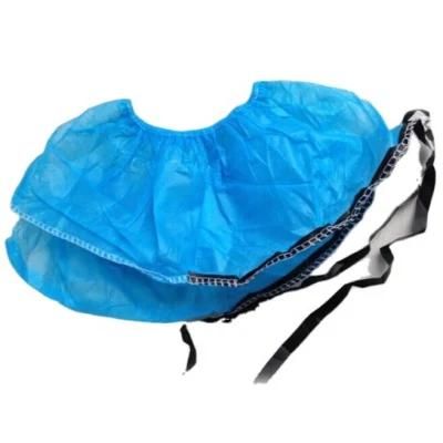 Anti-Static Shoe Covers Disposable Non-Woven Shoe Cover with ESD Strip for Clean Room