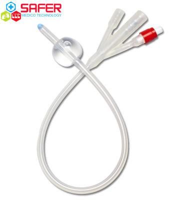 China 3-Way Silicone Foley Catheter Factory