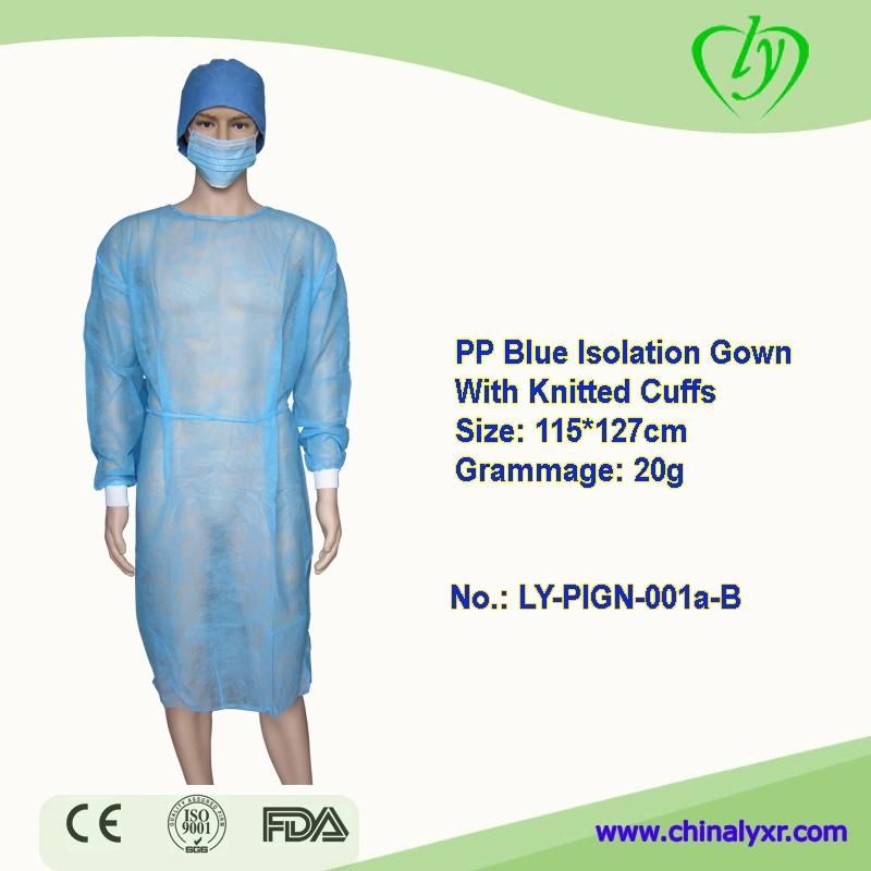 PE Protection Nonwoven Surgical Gown (LY-NSK-B)