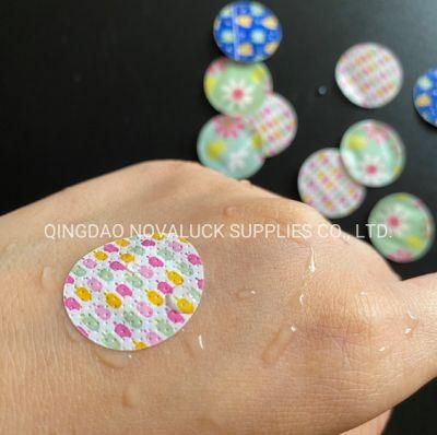 Breathable Waterproof Spot Adhesive Band Aid Dia22/25mm for Injection Use