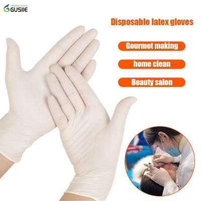 Latex Examination Inspection Gloves Latex Medical Examination Gloves