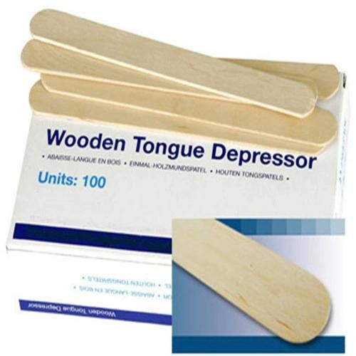 Medical Wooden Plastic Tongue Depressor