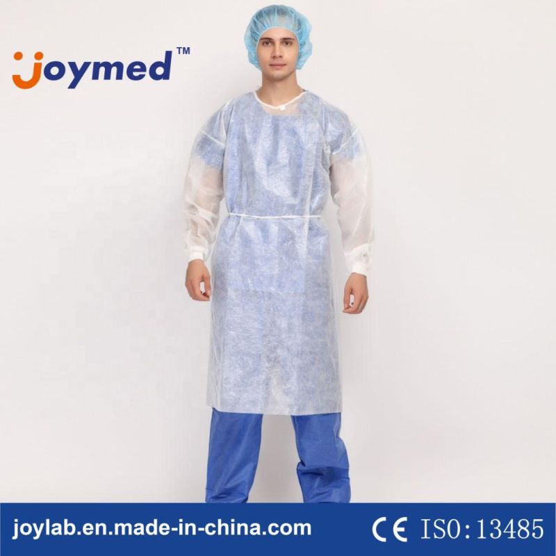 PP+PE Material Medical Isolation Gowns