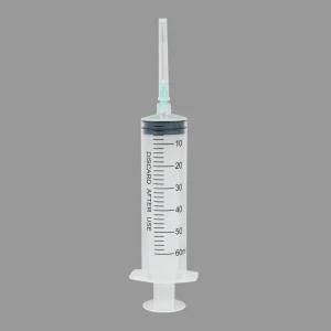 Medical Supply 30ml Disposable Injection Syringe with Eo Sterile