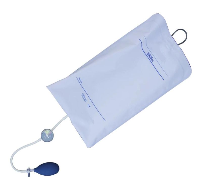 Disposable Pressure Infusion Bag 500/1000/3000ml for Accelarting Liquid Infusion