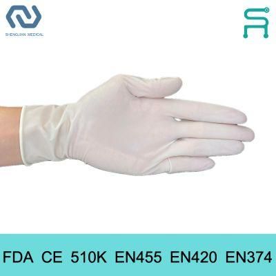 Food Grade FDA CE Powder Free Disposable Latex Gloves
