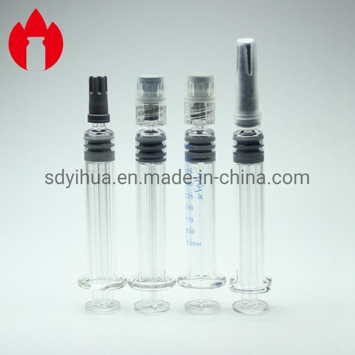 3cc Prefilled Syringe 3ml Glass Syringe