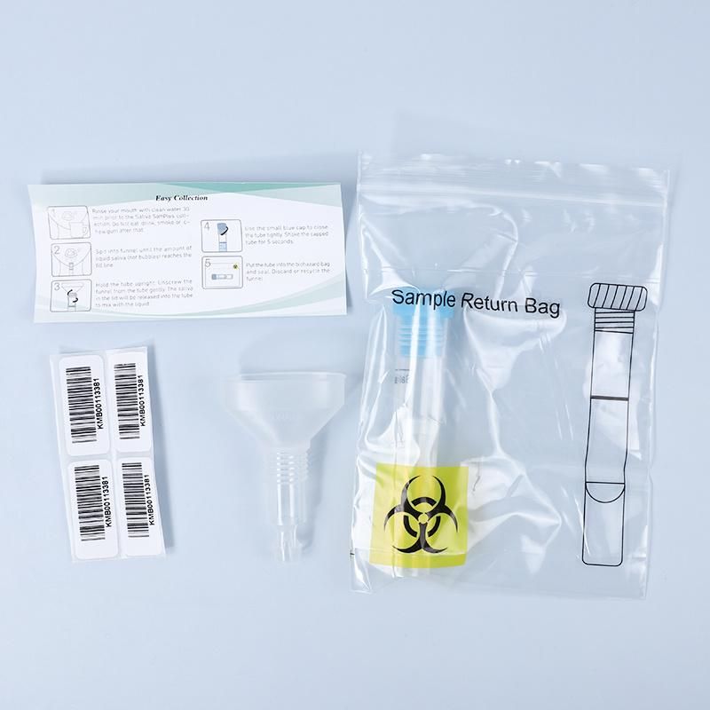 Medical Products Virus Sampling DNA Test Kit Saliva Collector