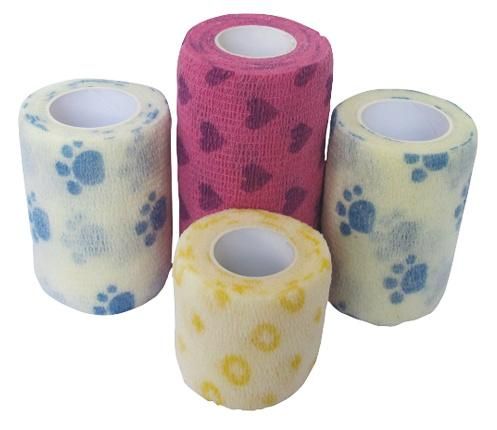 Cohesive Elastic Bandage, for Pets Use