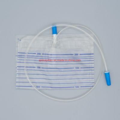 Disposable Sterile Enconomic Urine Bag with T Valve