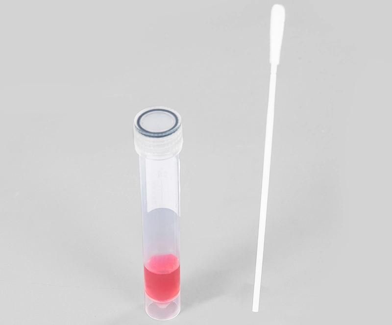 Medical Supply Specimen Virus Sampling Collection Flocked Op Transport Swab Kit with CE