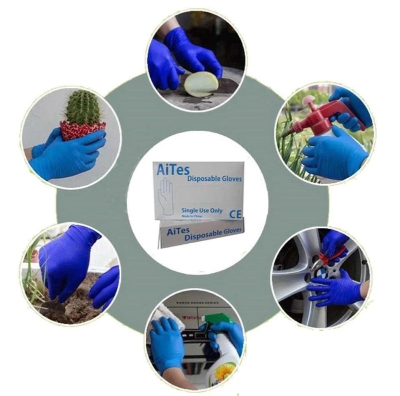 CE Approval High Quality Wholesale Nitrile Materials Disposable Gloves