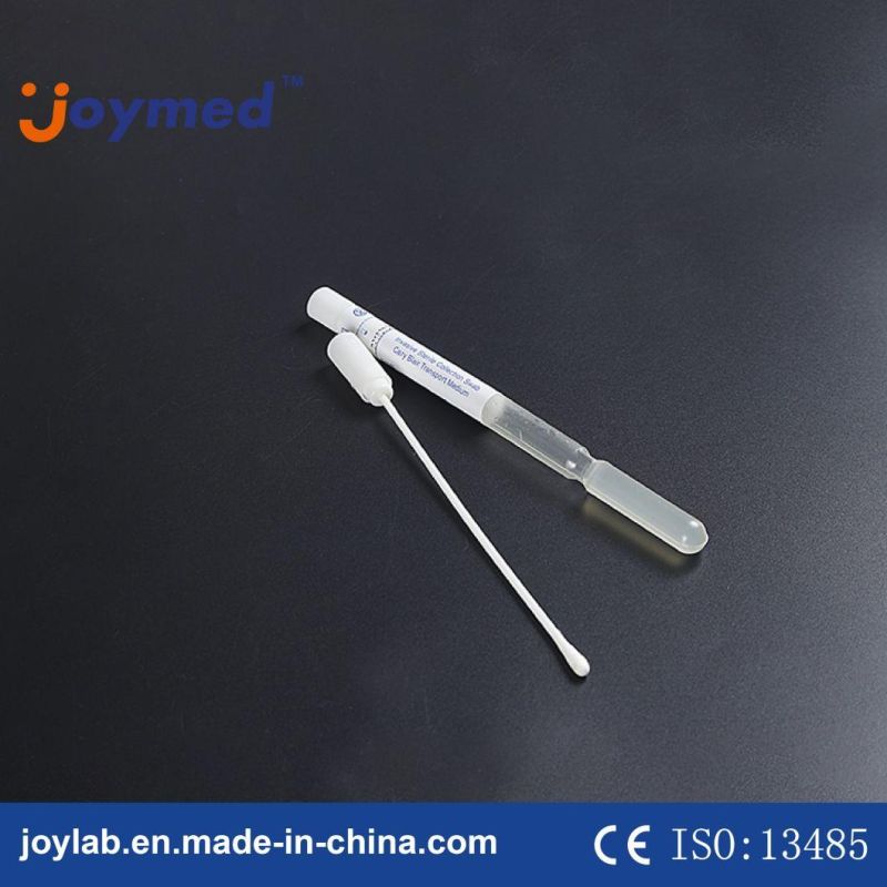 Custom Sterile Transport Swab Tube Disposable Swab Medical Swab