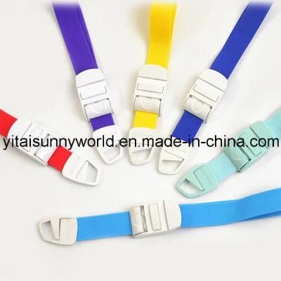 Plastic Buckle Tourniquet with Cotton Woven&#160; Band (SW-GT14)