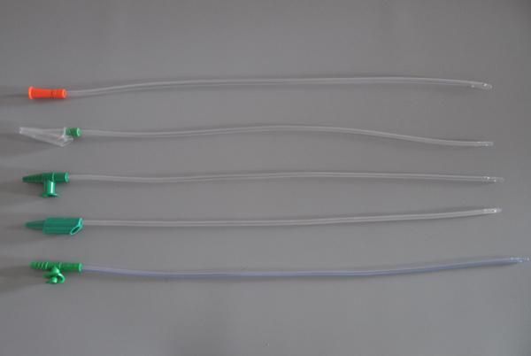 CE/ISO13485 Certified Medical Disposable PVC Sputum Suction Catheter with or Without Control Valve