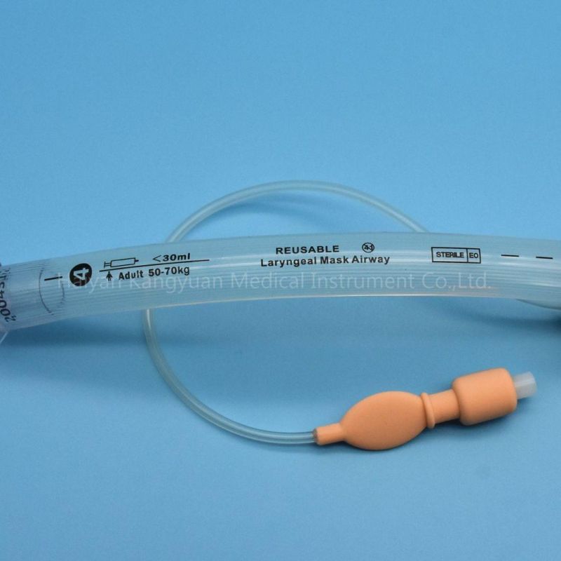 China Reusable/Disposable Anesthesia Laryngeal Mask Airway Silicone Medical Device Health Care