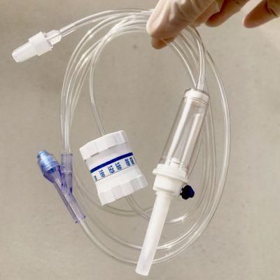 IV Infusion Set with Precision Flow Regulator with Micro Regulator