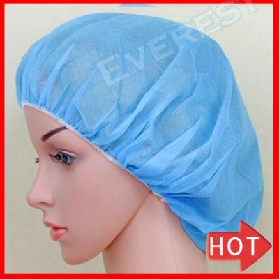 Polypropylene Spunbond Pleated Bouffant Cap