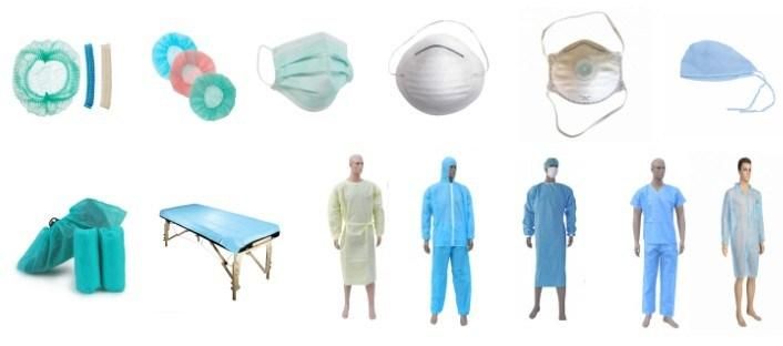 Disposable Nonwoven 3ply Surgical Face Mask for Medical/Hospital