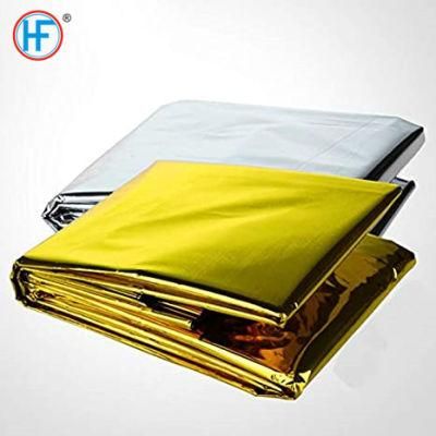 Hospital Bandages Factory Cheapest Price Silver or Gold Rescue Blanket Emergency Space Blanket