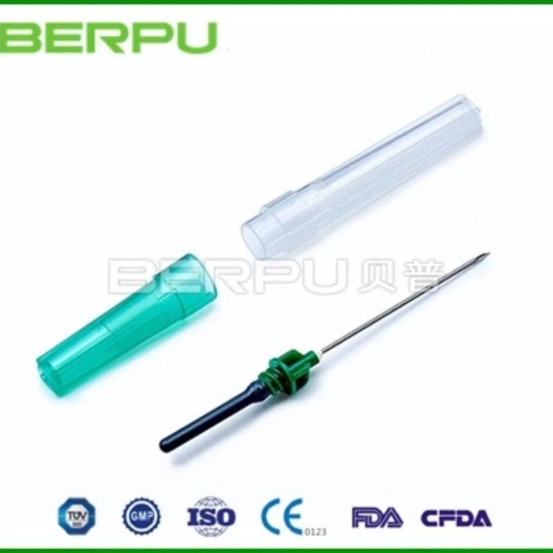 Berpu Medical Disposable Pen Type Eo Sterile Multi-Sample Vacuum Blood Collection Needle Blood Collecting Needle with 16g-23G CE ISO FDA