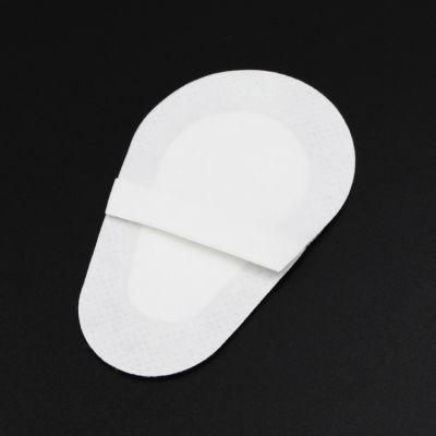 Disposable Non Woven Cosmetic Eye Cotton Pads, Medical Orthopedic Surgical Sterile White Adhesive Eye Pad