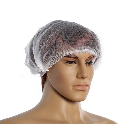 Non-Woven Hair Shower Anti-Dust Shoe Disposable Pleated Cover Cap