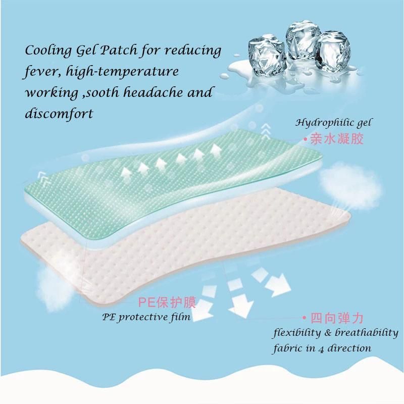 Firstdoc High Quality Fruit Cooling Patch/Fever Cooling Patch for Fever Relief