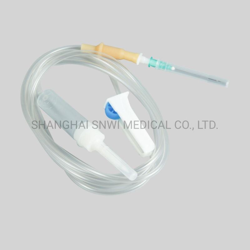 Disposable Medical Ordinary Infusion Set IV Set with/Without Needle CE Approval