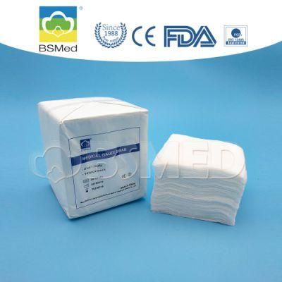 100% Cotton Medical Disposables Sterile Gauze Pad Swabs